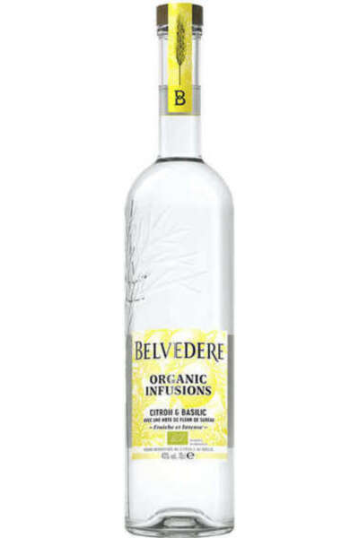 Belvédère Organic Infusions Citron & Basilic